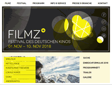 Tablet Screenshot of filmz-mainz.de